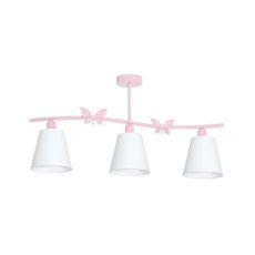 Decoland 5640 - Detský luster MOTÝLIK 3XE14/60W/230V