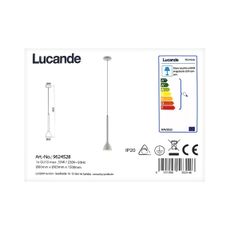 Lucande - Luster na lanku NORDWIN 1xGU10/35W/230V