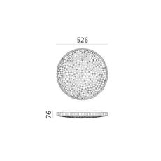 Artemide 0210010APP - LED Stm. stropné svietidlo CALIPSO LED/50W/230V 3000K