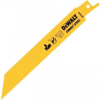 Demolačný pílový list na drevo s klincami a hliník pre akumulátorové mečové píly 152mm 5ks DeWALT DT2345
