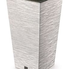 Prosperplast Kvetináč FUSU ECO II biely, varianta 20 cm