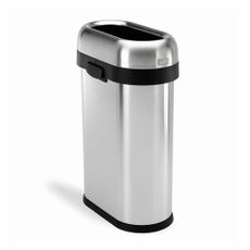 Simplehuman Odpadkový kôš pre obchodné priestory 50 l, nehrdz. oceľ