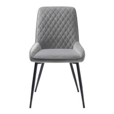 Sivá jedálenská stolička Milton – Unique Furniture