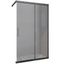 Sprchová stena Walk-In Relax 100x200 black