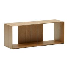 Modulárny policový systém v dekore duba v prírodnej farbe 101x38 cm Litto – Kave Home