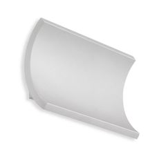 Telefunken 312804TF - LED Vonkajšie nástenné svietidlo 2xLED/6W/230V IP44 strieborná