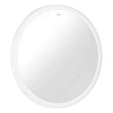 Hansgrohe Xarita Lite S - Zrkadlo s LED osvetlením a vyhrievaním, priemer 70 cm, IR senzor, matná biela 54979700