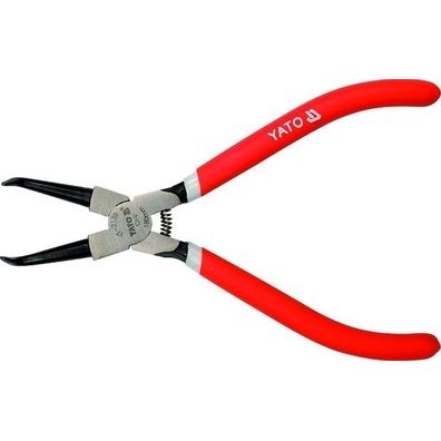 Kliešte na ségrovky 180 mm vnútorné ohnuté - YT-2139