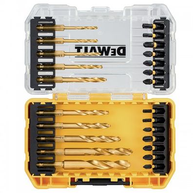 DeWALT DT70748T 24-dielna súprava vrtákov a vrtákov do kovu