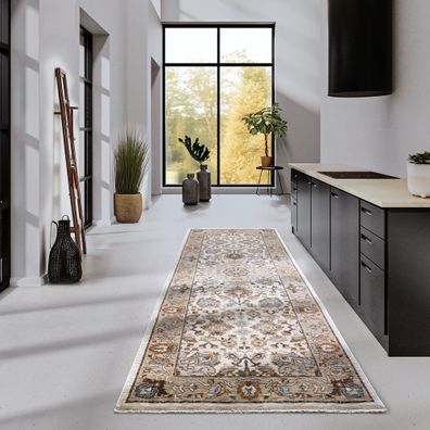 Hnedo-krémový behúň 80x190 cm Egon – Villeroy&Boch
