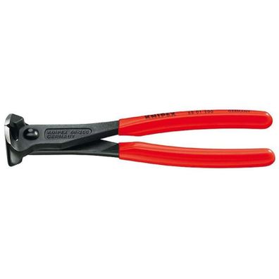 Štípacie kliešte 200 mm KNIPEX 68 01 200 - leštená hlava, plastové puzdrá