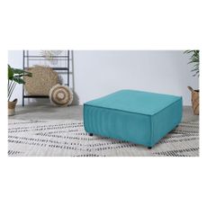 Modrá menčestrová podnožka Nihad modular – Bobochic Paris