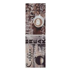 Hnedý koberec behúň 50x150 cm Enjoy Coffee Break – Hanse Home