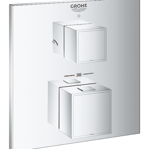 Termostat Grohe Grohtherm Cube bez podomietkového telesa chróm 24154000