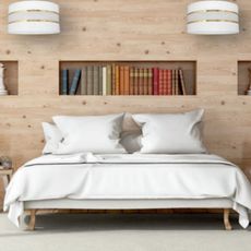 Luster na tyči HELEN 3xE27/15W/230V biela/zlatá