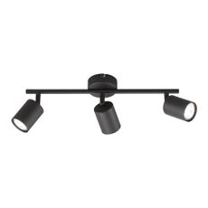 Čierne kovové LED bodové svietidlo 8x42 cm Vano – Fischer & Honsel