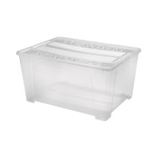 Úložný box TEX BOX 150 l priehľadný