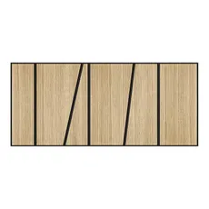 Panel frézovaný Slant dub 65x29 cm MDF
