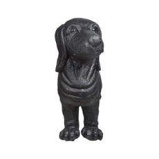 Čierna záhradná lavica Dachshund – Esschert Design