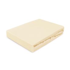 DETSKÉ JERSEY PRESTIERADLO 019 60X120 CM KRÉMOVÉ