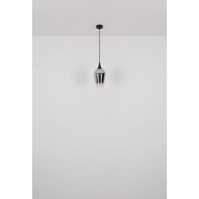 Globo 15552H3 - Luster na lanku LAVUS 1xE27/60W/230V pr. 18 cm čierna