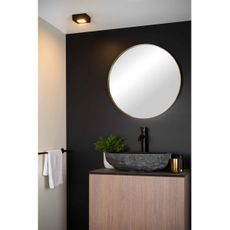 Lucide 28117/11/30 - LED Kúpeľňové svietidlo BRICE LED/8W/230V IP44 čierna