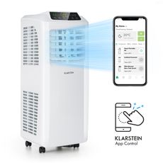 Klarstein Pure Blizzard Smart 7k, mobilná klimatizácia, 7 000 BTU/2,1 kW, A, diaľkový ovládač