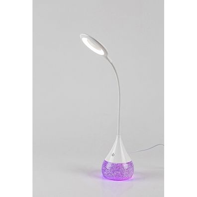 Rabalux 74248 - LED RGB Stmievateľná stolná lampa VIVTER LED/4W/230V biela