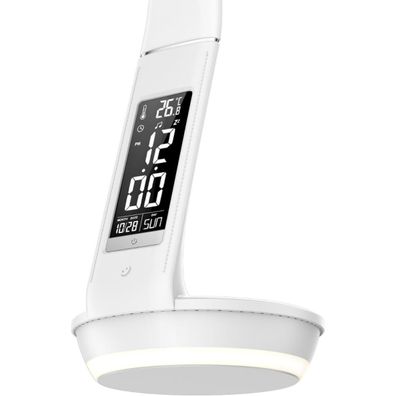 Retlux-LED Stmiev. lampa s bezdr. nab. Qi a displejom LED/6W/230V 3000/4000/6000K