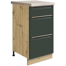 Skrinka do kuchyne Glamour8d Green
