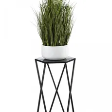 DekorStyle Květinový stojan LOFTSTYLE 40 cm černý