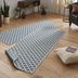 NORTHRUGS - Hanse Home koberce Kusový koberec Twin-Wendeteppiche 103128 blau creme – na von aj na doma - 120x170 cm