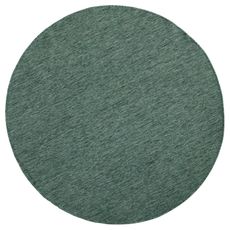 NORTHRUGS - Hanse Home koberce Kusový koberec Twin-Wendeteppiche 103095 green cream kruh – na von aj na doma - 140x140 (priemer) kruh cm