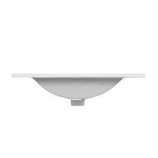 COMAD UM-CFP LAVA 50D - Zapustené keramické umývadlo LAVA 51x46 cm, lesklá biela