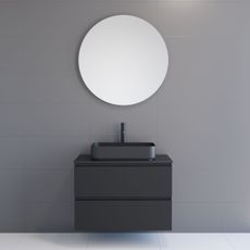 BATH DELUXE 01-080-00-58-00 - Kúpeľňové zrkadlo NORDBORG pr. 80 cm