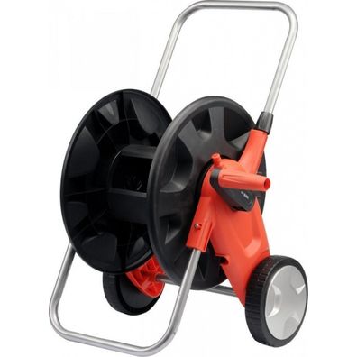 Stojan navíjecí na zahradní hadici 2/4" 45m / 1/2" 50m, pojízdný