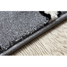 Dywany Łuszczów , Detský kusový koberec Petit Toys cars grey, 160x220, šedá, detská izba