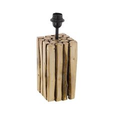 Eglo 79252 - Stolná lampa RIBADEO 1xE27/60W/230V hnedá