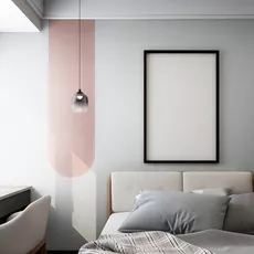 LED čierno-dymový moderný luster Kita 125