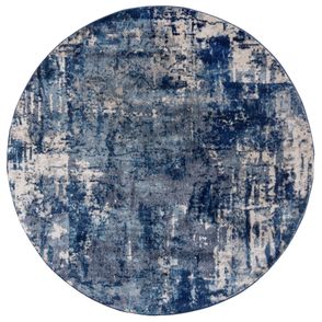 Flair Rugs koberce Kusový koberec Cocktail Wonderlust Dark blue kruh - 160x160 (priemer) kruh cm