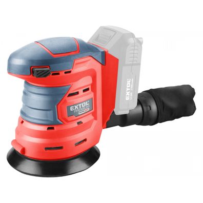 Aku excentrická brúska Extol Premium SHARE20V, 20V Li-ion, bez batérie a nabíjačky, 125mm