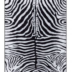 Dywany Łuszczów Kusový koberec Miro 51331.803 Zebra black / white - 80x150 cm