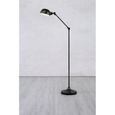 Čierna stojacia lampa (výška 143 cm) Portland - Markslöjd