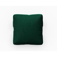 Zelený zamatový vankúš k modulárnej pohovke Rome Velvet - Cosmopolitan Design