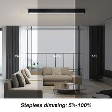 Immax NEO 07255L - LED Stmievateľné svietidlo LUNGO 20W/230V Wi-Fi Tuya čierna + DO