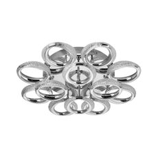 LED Stropné svietidlo 12xLED/14W/230V 3000-5000K pr. 60 cm lesklý chróm