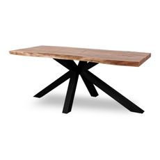 XXXL JEDÁLENSKÝ STÔL, akácia, farba akácie, 180/76/80 cm