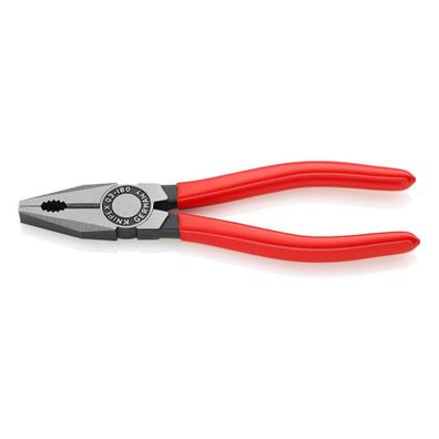 Kombinované kliešte 180 mm. KNIPEX 03 01 180 - leštené, plastové puzdrá