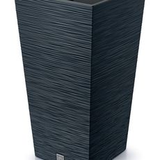 Prosperplast Kvetináč FUSU IV antracit, varianta 20 cm