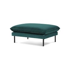 Petrolejovozelená podnožka Cosmopolitan Design Vienna, 100 × 80 cm